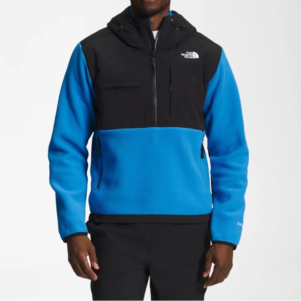 The North Face Denali Fleece Anorak Pullover Super Sonic Blue Men’s M